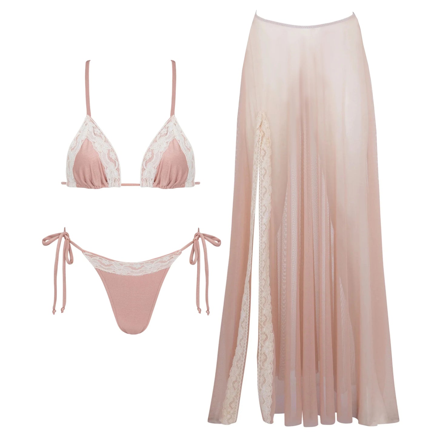 Beautifully Finished Bathing Suit in a Timeless Design