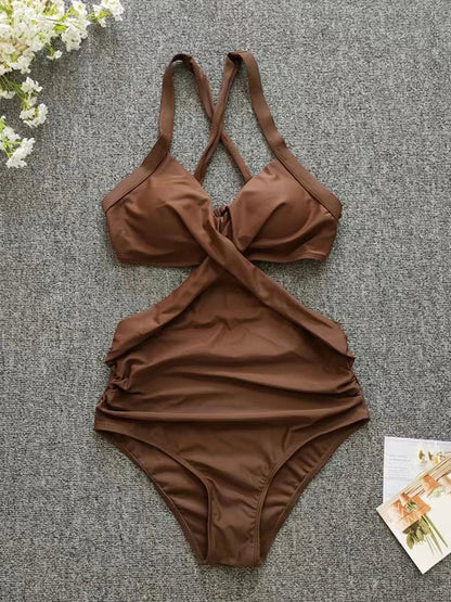 Beautifully Finished Monokini in a Timeless Design