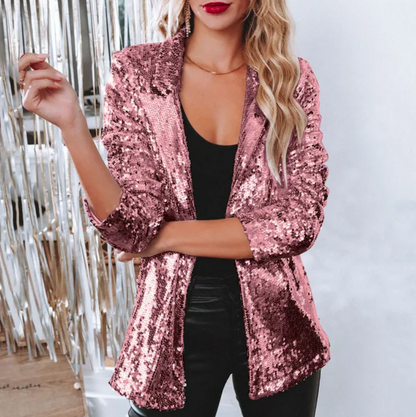 LM | Sequin blazer for women