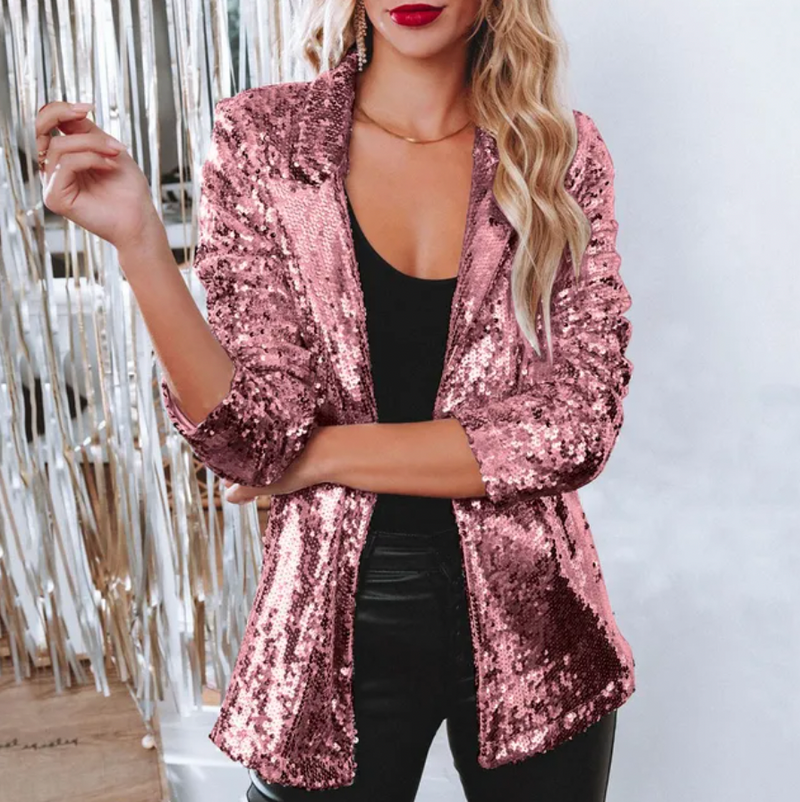 LM | Sequin blazer for women