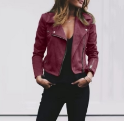 LM | Jacket with zipper for women