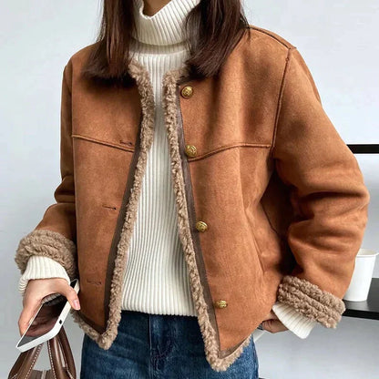 LM | Luxurious fleece jacket