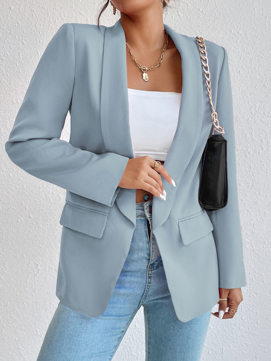 LM | Plain blazer for women