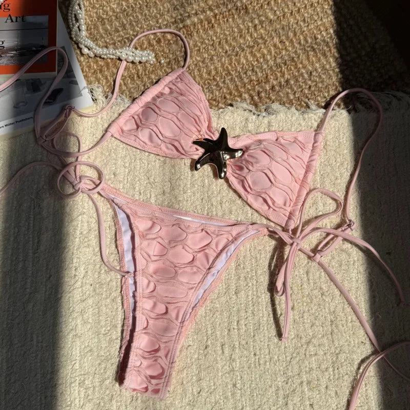Inspired Bathing Suit With a Contemporary Edge