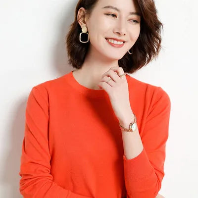 LM | Knitted sweater for women
