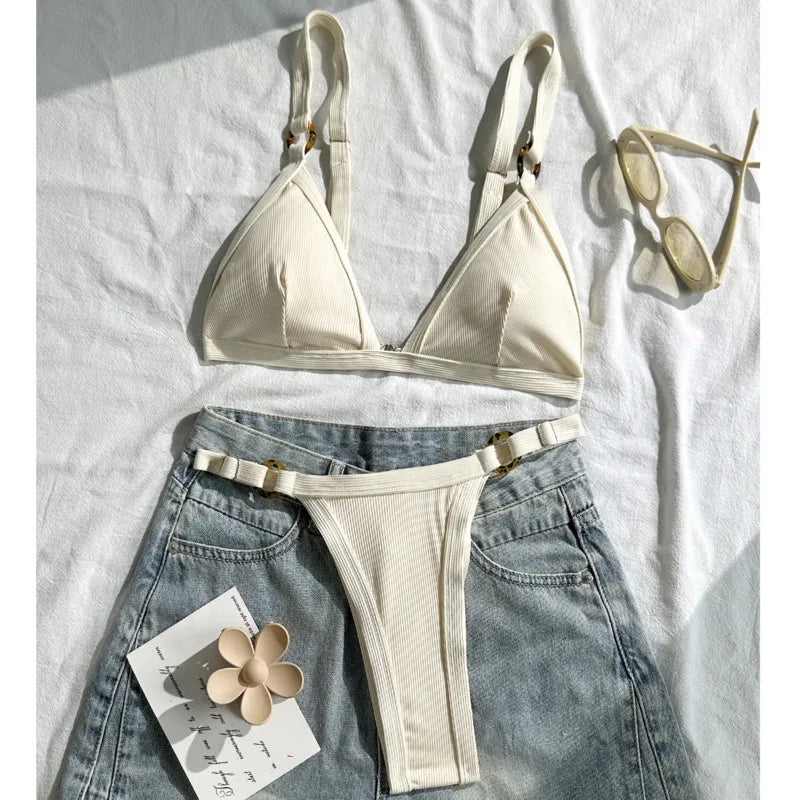 Finely Styled Bathing Suit With a Classic Look