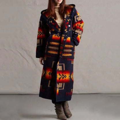 LM | Long coat in ethnic style