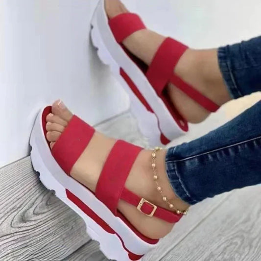 LM | Strappy platform sandals