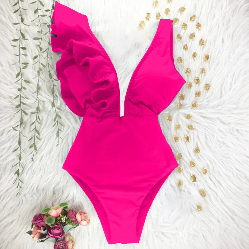 Finely Styled Bathing Suit With a Classic Look