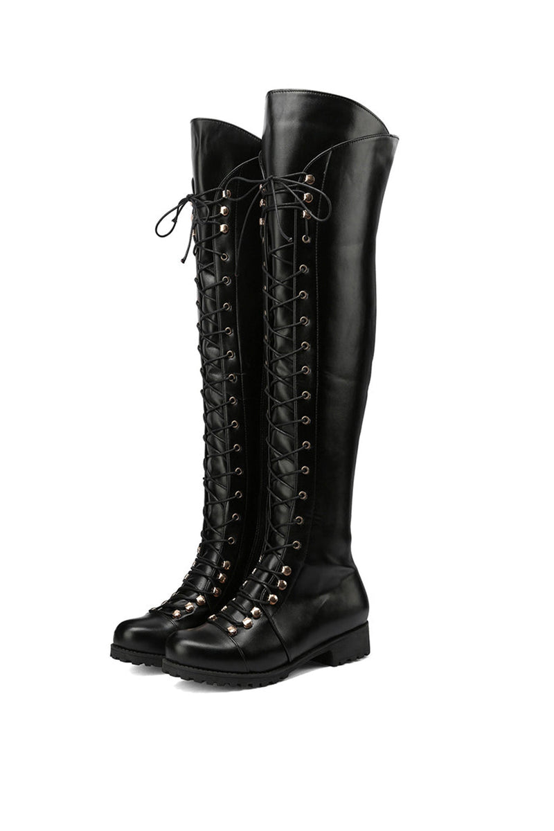 LM | Casual orthopaedic lace-up boots