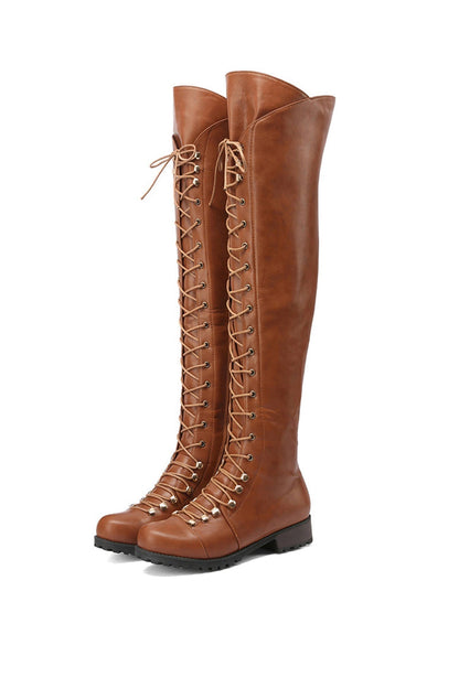 LM | Casual orthopaedic lace-up boots