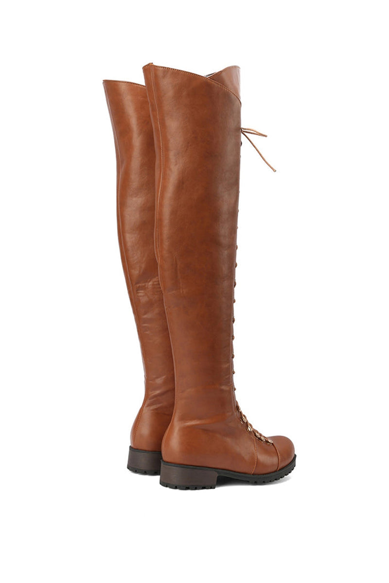 LM | Casual orthopaedic lace-up boots
