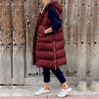 LM | Mariana Long vest for women