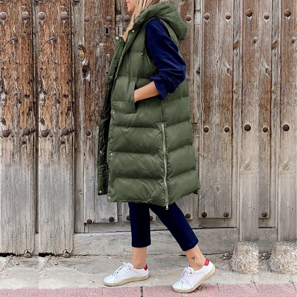LM | Mariana Long vest for women