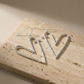 Whispered Romance Open-heart Earrings