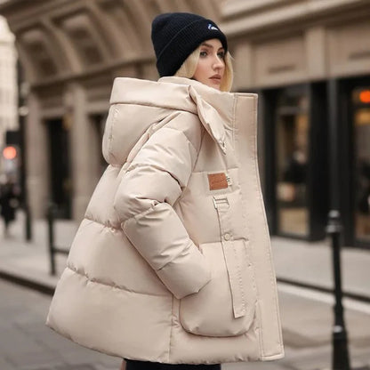 LM | warm thick parka jacket