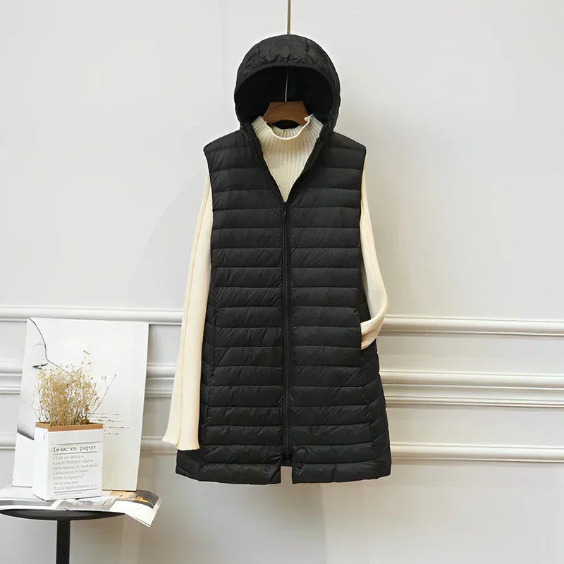 LM | long jacket without sleeves