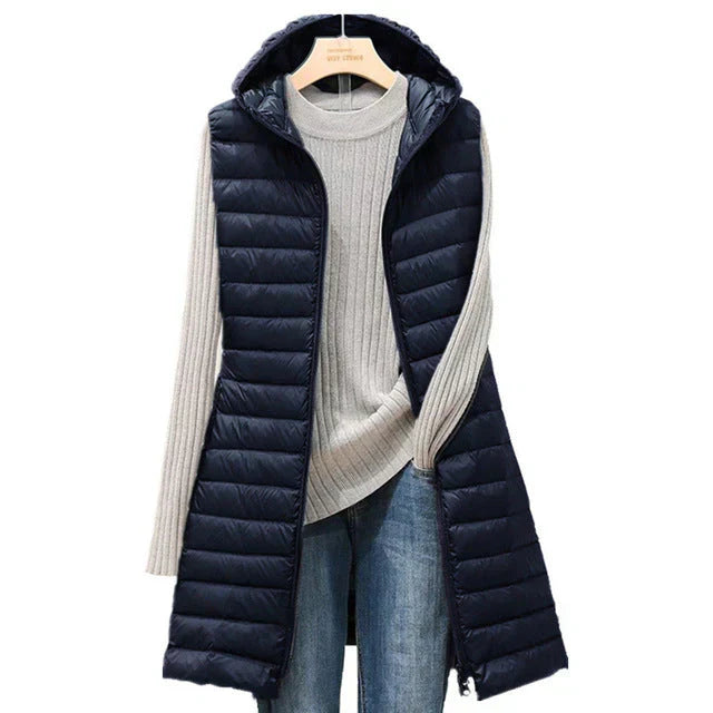 LM | long jacket without sleeves