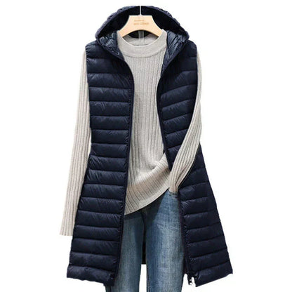 LM | long jacket without sleeves