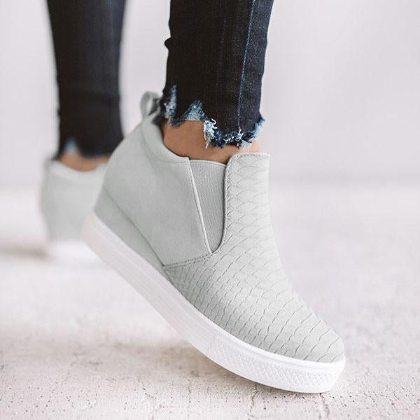 LM | Casual and breathable orthopedic wedge