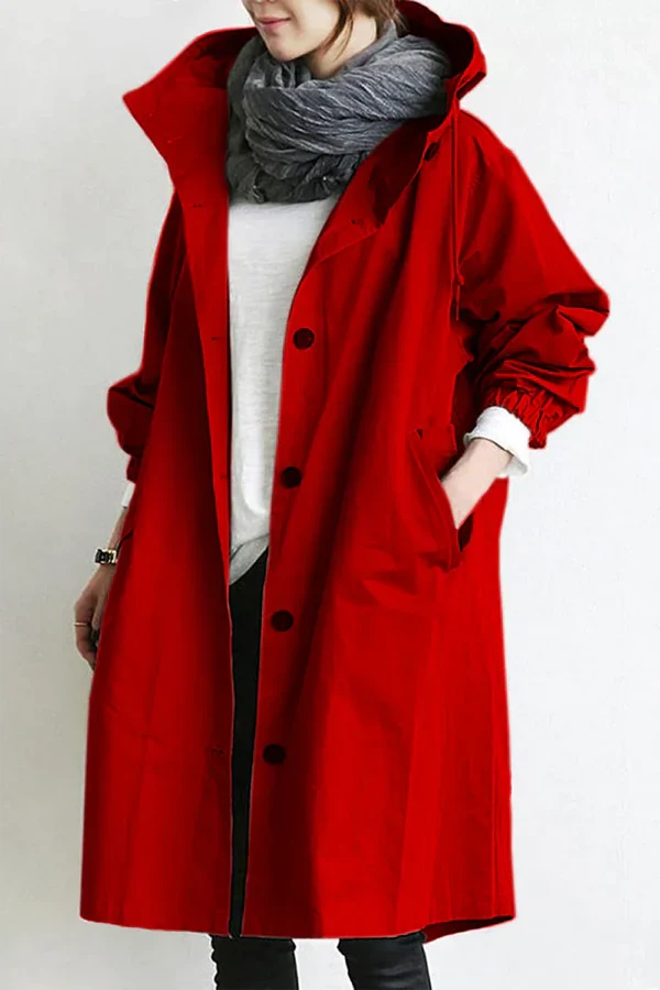 LM | long outdoor jacket with hood