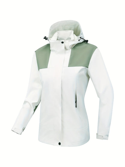 LM | Waterproof outdoor sports jacket with hood for women
