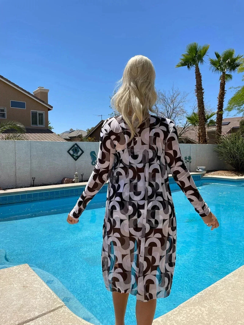 Carla® | High-waisted Bikini Set With Cover-up