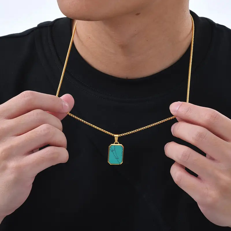 Green Stone Golden