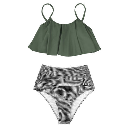 Auristela® | Colorful Bikini With Ruffles