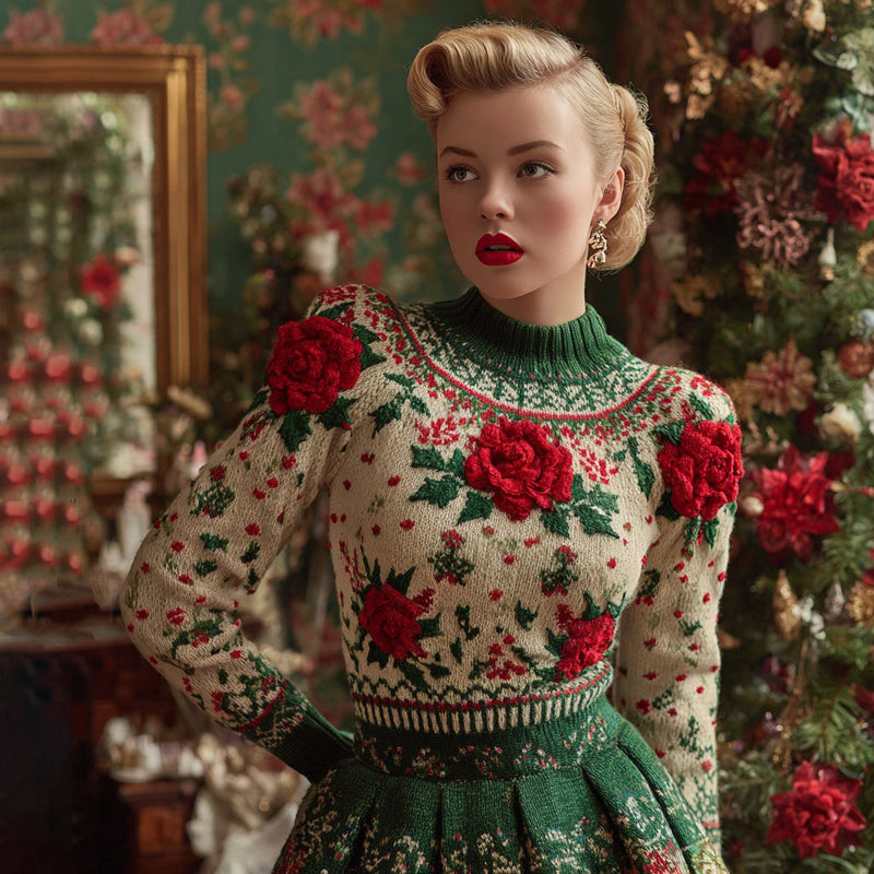 Timeless Vintage Style Jumper