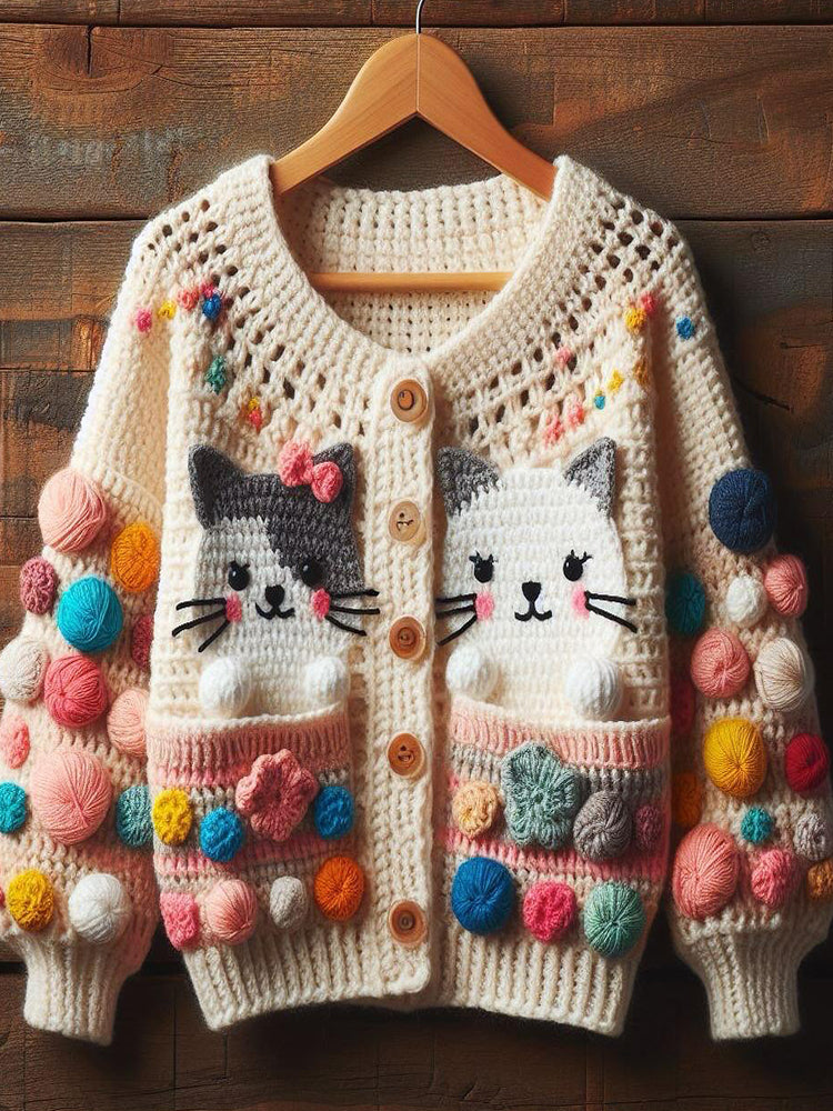 Timeless Vintage Style Cardigan