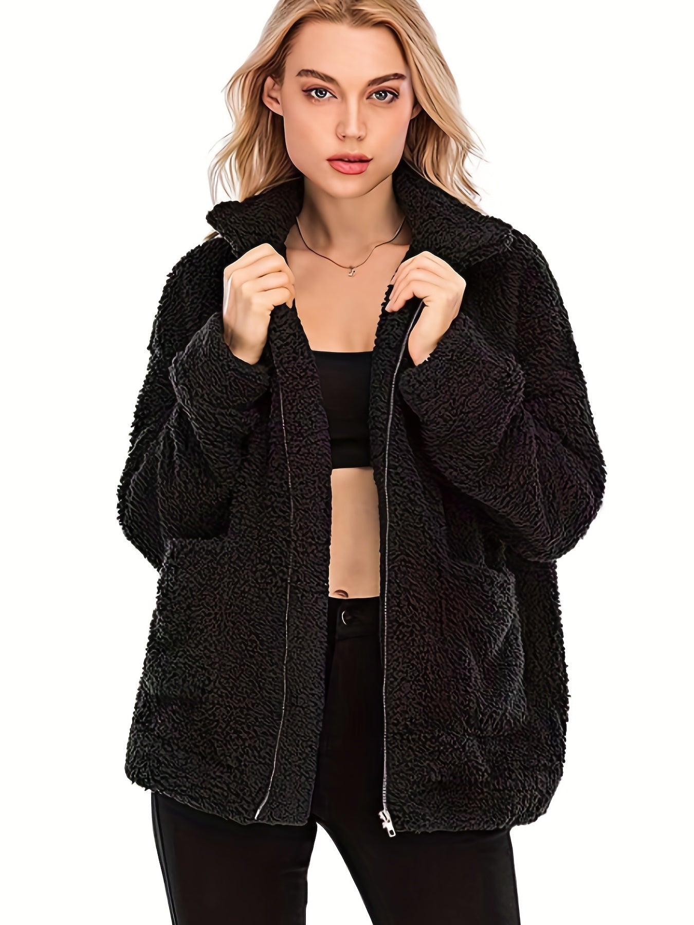 LM | Teddy jacket for women