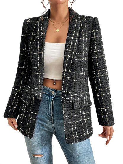 LM | Clara - Checked blazer