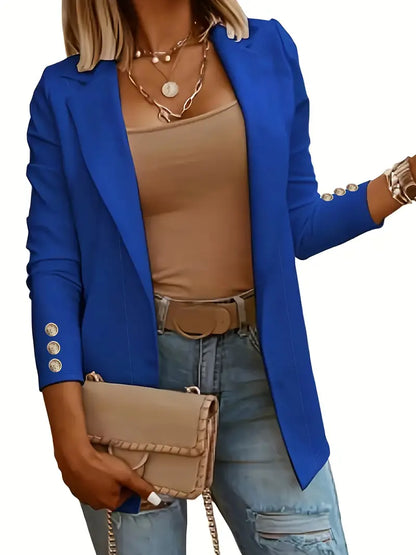 LM | elegant long-sleeved blazer for spring