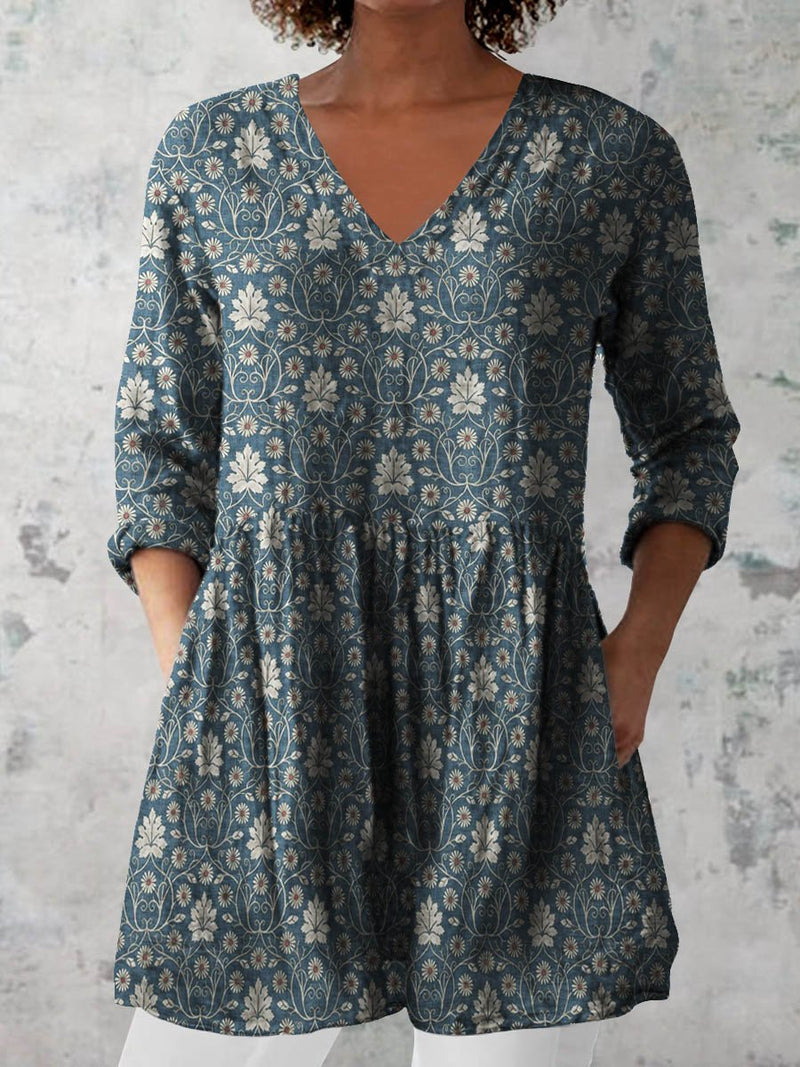 Timeless Vintage Style Top