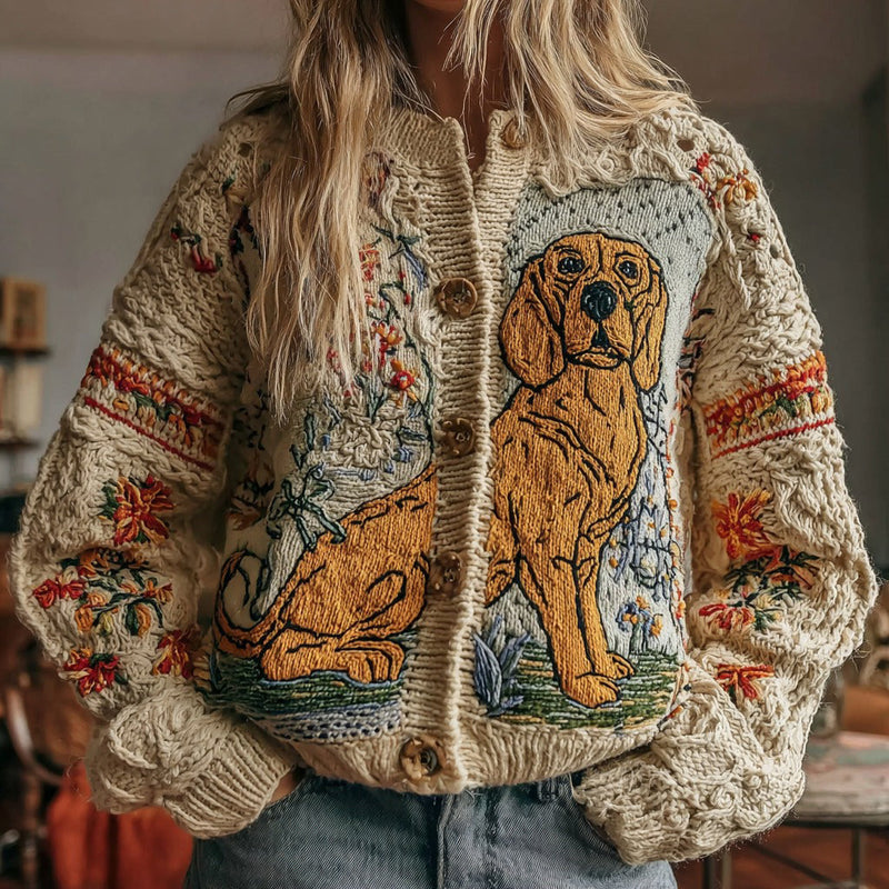 Timeless Vintage Style Cardigan