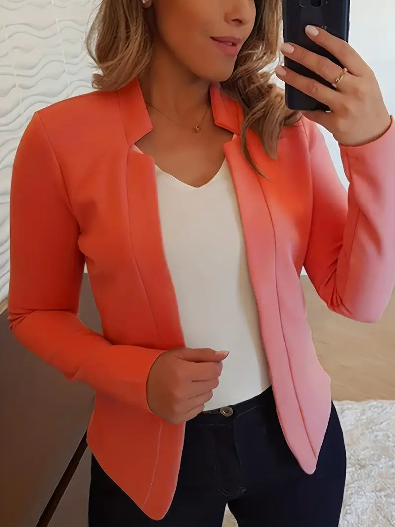 LM | elegant long-sleeved blazer for spring
