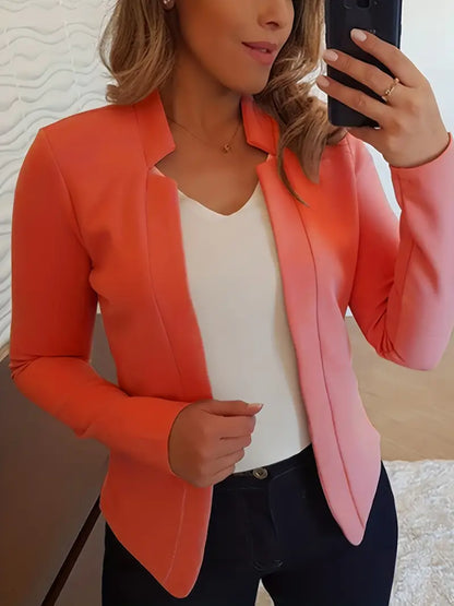 LM | elegant long-sleeved blazer for spring