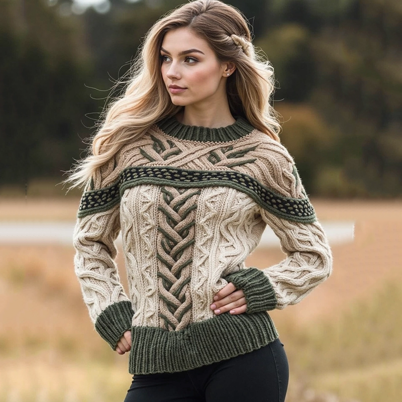 Timeless Vintage Style Jumper