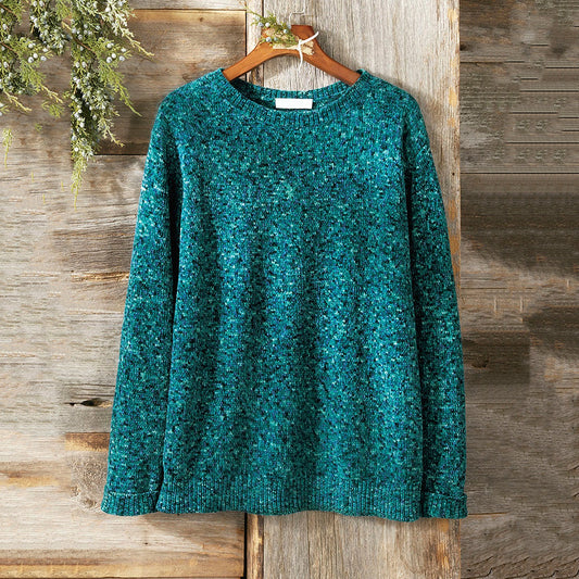 Vintage Icelandic Knitted Women's Sweater artswardrobe