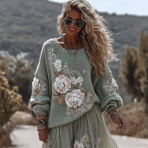 Timeless Vintage Style Jumper