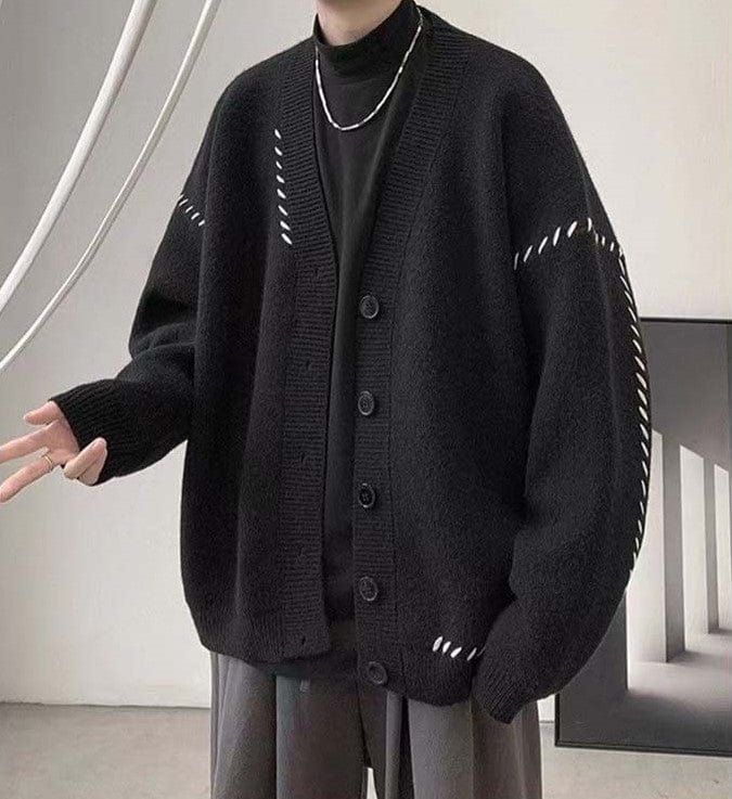 LM | Vintage V-neck cardigan sweater