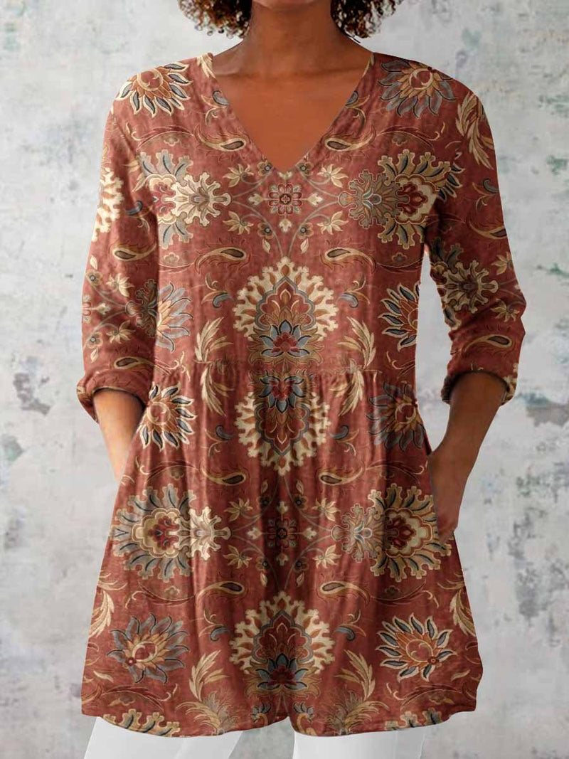 Timeless Vintage Style Top