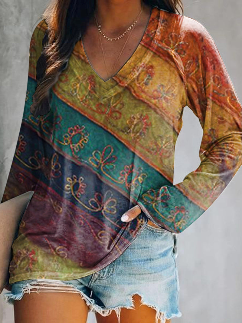 Timeless Vintage Style Top