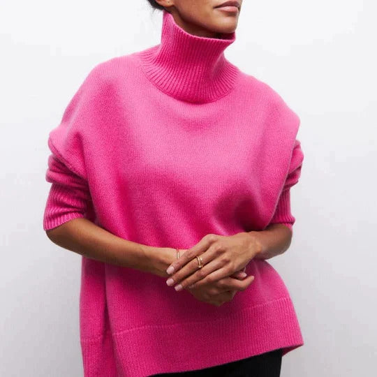 LM | Oversized turtleneck sweater