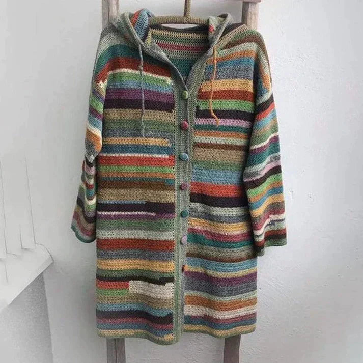 LM | Elegant striped hoodie