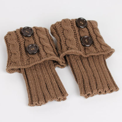 Casual Solid Color Knitted Socks artswardrobe