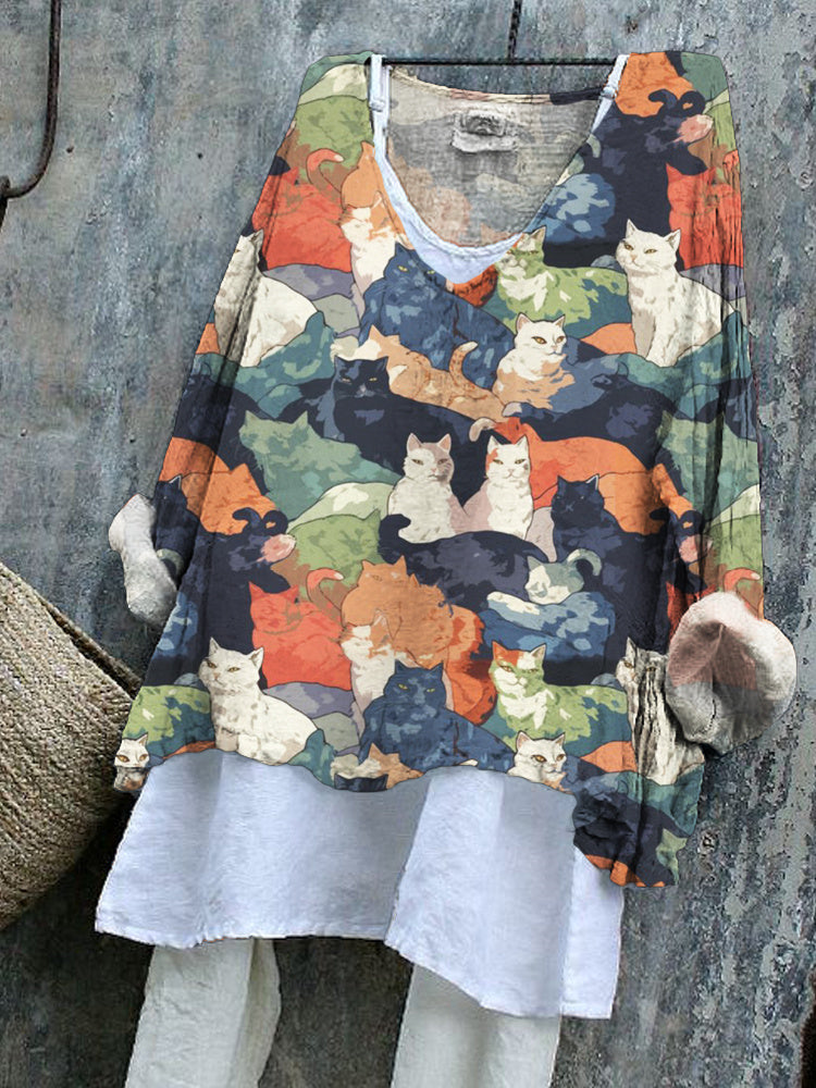 Timeless Vintage Style Top