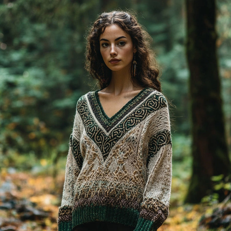 Timeless Vintage Style Jumper