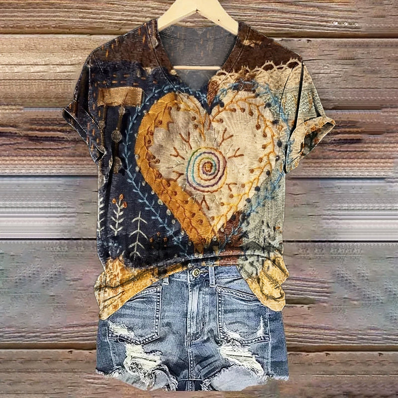 Gracefully Designed T-Shirt